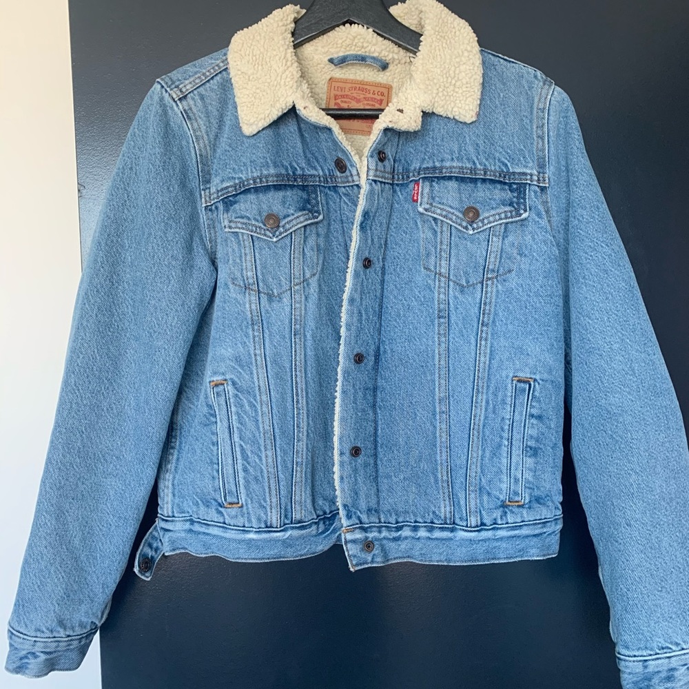 Levi Original Sherpa Trucker Jacket